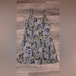 Columbia Omni Freeze Cooling Dress Size Small Athletic Floral Print Blue EUC